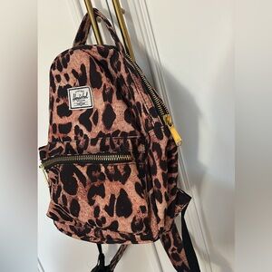 Herschel Leopard Print Mini Backpack